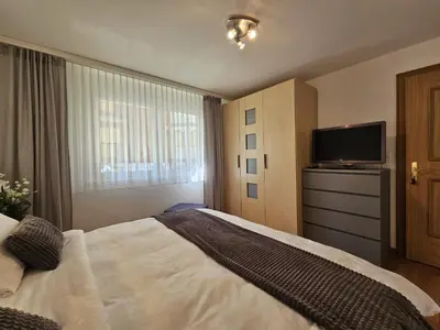 Ein Bett oder Betten in einem Zimmer der Unterkunft Chateau EG