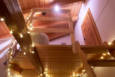 Grundriss der Unterkunft Chalet à thème, 2 chambres, vue sur les montagnes