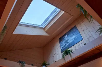 Grundriss der Unterkunft Chalet à thème, 2 chambres, vue sur les montagnes