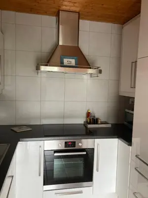 Küche/Küchenzeile in der Unterkunft A 5mn de Sion - Appartement Havre de Paix