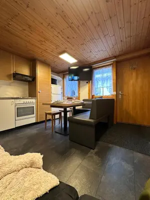 Grundriss der Unterkunft Bergsicht, SKi, 5 min Seilbahn, nahe Saas-Fee