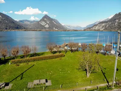 Naturlandschaft in der Nähe des Hostels