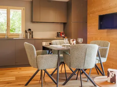 Küche/Küchenzeile in der Unterkunft Apartment Beauregard by Interhome