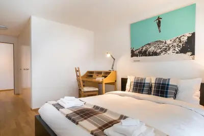 Ein Bett oder Betten in einem Zimmer der Unterkunft Holzgasse Apartment
