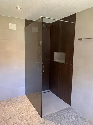Ein Badezimmer in der Unterkunft Ausgangspunkt zu Zermatt oder Saas-Fee