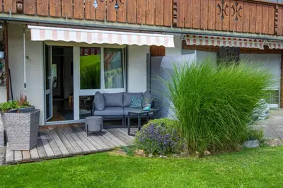 Ein Garten an der Unterkunft Studio Harmony