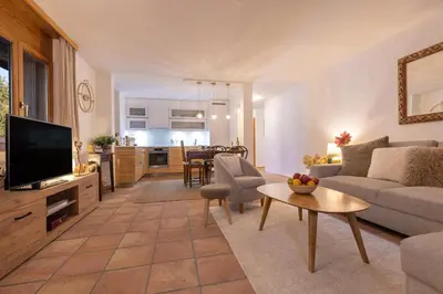 TV/Unterhaltungsangebot in der Unterkunft Crans-Montana - FABULOUS 2-bedroomed flat