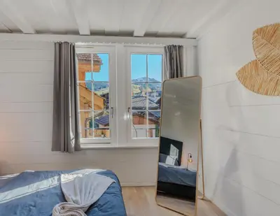 Ein Sitzbereich in der Unterkunft Comfy, Spacious and Central Duplex Apartment