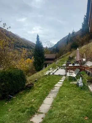 Naturlandschaft in der Nähe des Chalets