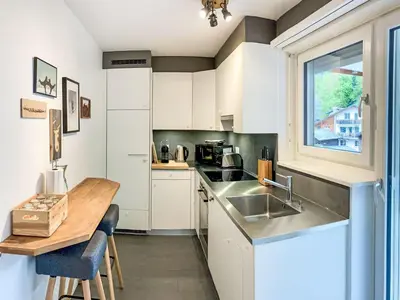 Küche/Küchenzeile in der Unterkunft Apartment Dala by Interhome