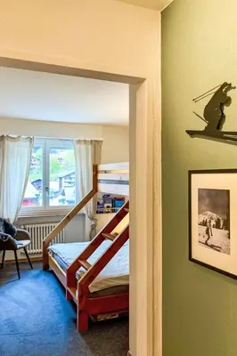 Ein Bett oder Betten in einem Zimmer der Unterkunft Apartment Dala by Interhome