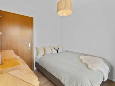 Ein Bett oder Betten in einem Zimmer der Unterkunft Apartment La Forêt ouest C120 by Interhome