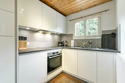 Küche/Küchenzeile in der Unterkunft Apartment Rotstock - GRIWA RENT AG