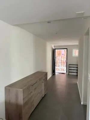 Ein Sitzbereich in der Unterkunft Ramo