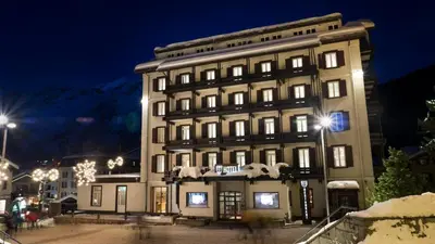 Das Gebäude in dem sich das Hotel befindet