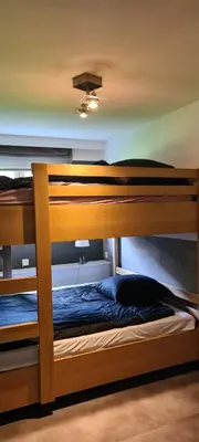 Ein Bett oder Betten in einem Zimmer der Unterkunft Appartement 2 chambres et terrasse