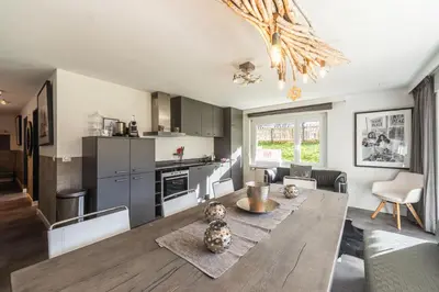 Küche/Küchenzeile in der Unterkunft Appartement 2 chambres et terrasse