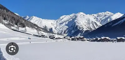 Gemütliches Walliser Chalet Nahe Aletschgebiet im Winter