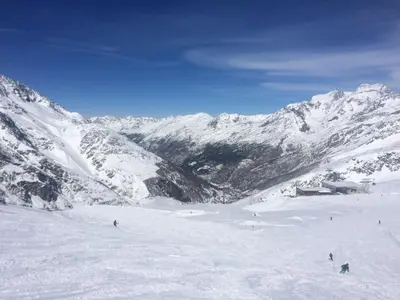 Bergruh im Winter