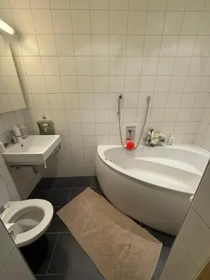 Ein Badezimmer in der Unterkunft Charmant appartement - Crans-Montana