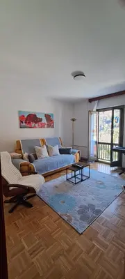 Ein Sitzbereich in der Unterkunft Casa Camelia