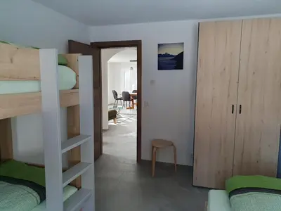 Ein Bett oder Betten in einem Zimmer der Unterkunft Tamara Parterre