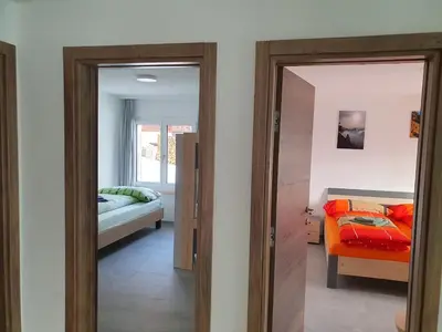 Ein Bett oder Betten in einem Zimmer der Unterkunft Tamara Parterre