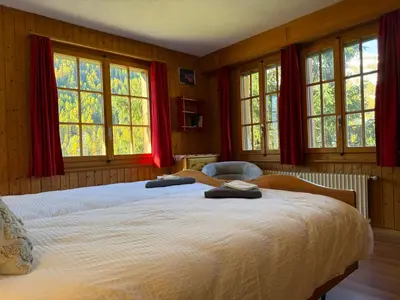 Ein Bett oder Betten in einem Zimmer der Unterkunft Appartement Églantier