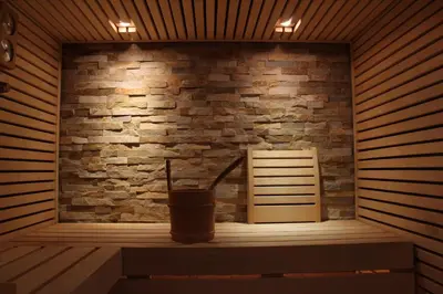 Grundriss der Unterkunft WoodMood Cabin with Spa