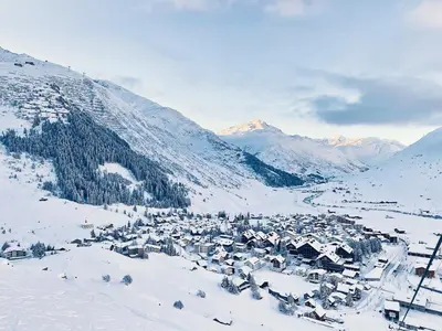 Naturlandschaft in der Nähe des Chalets