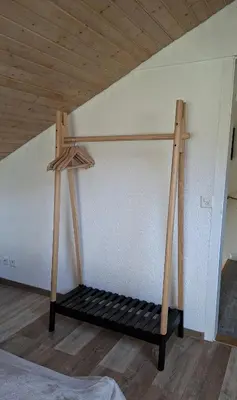 Ein Bett oder Betten in einem Zimmer der Unterkunft Anna's Appartement