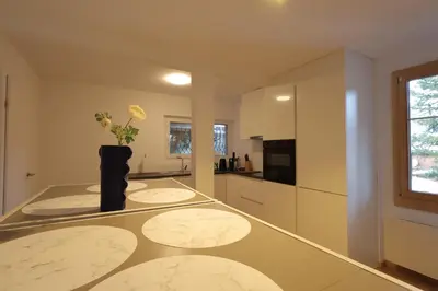Ein Bett oder Betten in einem Zimmer der Unterkunft Panorama House