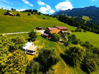Naturlandschaft in der Nähe des Ferienhauses
