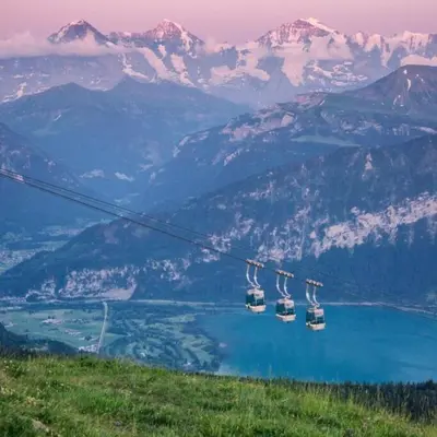 Naturlandschaft in der Nähe des Ferienhauses