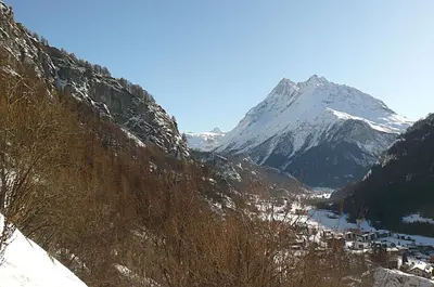 Naturlandschaft in der Nähe des Chalets