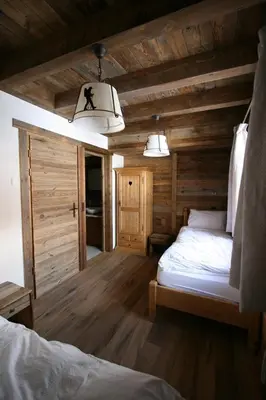 Ein Bett oder Betten in einem Zimmer der Unterkunft Alouette