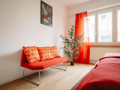 Grundriss der Unterkunft Apartment BergOase in See- und Bergnähe, 6 Gäste, praktisch, mit Balkon