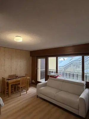 Ein Bett oder Betten in einem Zimmer der Unterkunft Appart cozy avec grand balcon