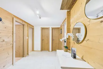 Grundriss der Unterkunft Vacation rental in Saas-Grund ideal for families
