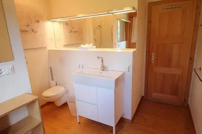 Ein Badezimmer in der Unterkunft Appartement Melody - 2 personnes - La Sage