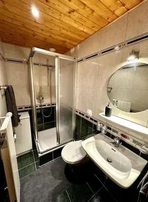 Ein Badezimmer in der Unterkunft Pied de piste et à 5min des Bains d'Hérémence