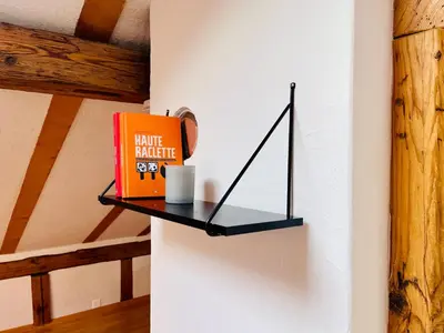 Die Bibliothek in der Ferienwohnung