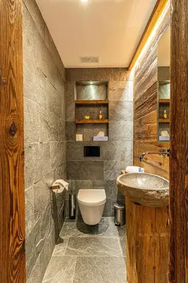 Ein Badezimmer in der Unterkunft Chalet Wooden Pearl - Ultimate Luxury & Privacy!