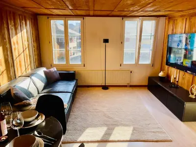 Ein Sitzbereich in der Unterkunft -TheUrbanist- Cozy Free Parking Fast WiFi