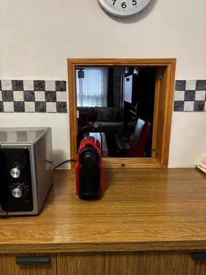 Kaffee-/Teezubehör in der Unterkunft Appartement cosy Haus Olympia