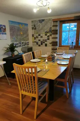 Ein Sitzbereich in der Unterkunft Apartment Sandgrube 2- OG Süd by Interhome