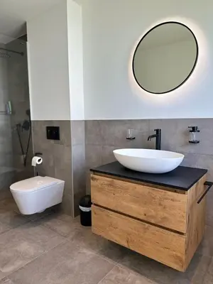Ein Badezimmer in der Unterkunft Vineyard