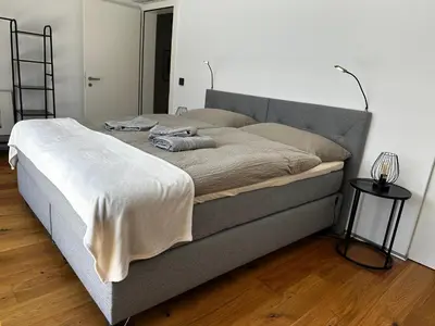 Ein Bett oder Betten in einem Zimmer der Unterkunft Vineyard