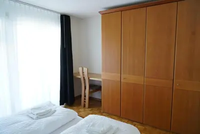 Ein Bett oder Betten in einem Zimmer der Unterkunft Fee-Rien