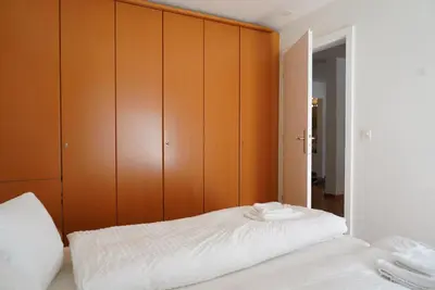 Ein Bett oder Betten in einem Zimmer der Unterkunft Fee-Rien